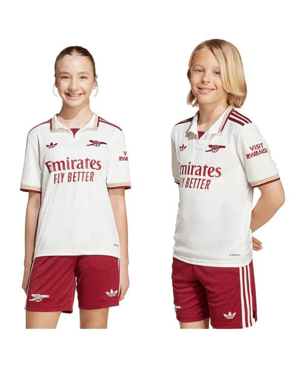 dětský dres adidas fc arsenal londýn pro 3. ročník 20252026 bílý