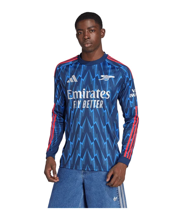 venkovní dres adidas fc arsenal londýn s dlouhým rukávem 20252026 modrý