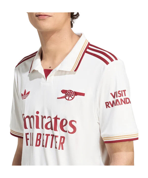 dres adidas fc arsenal londýn pro 3. ročník 20252026 bílý