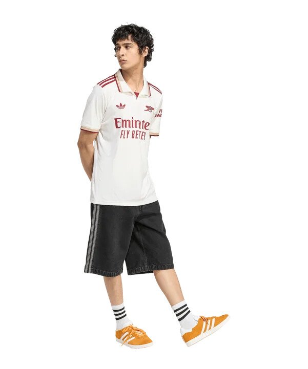 dres adidas fc arsenal londýn pro 3. ročník 20252026 bílý