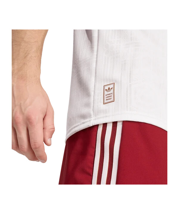 adidas fc arsenal londýn autentický 3. dres 20252026 bílý