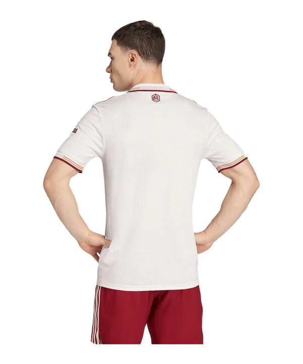 adidas fc arsenal londýn autentický 3. dres 20252026 bílý