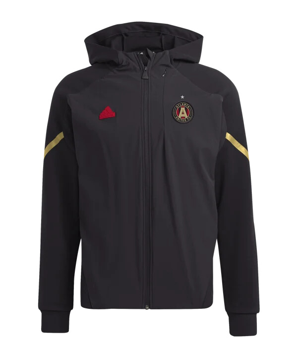 bunda adidas atlanta united anthem černá