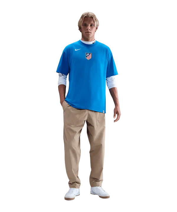 tričko nike atletico madrid t90 remix modré f406