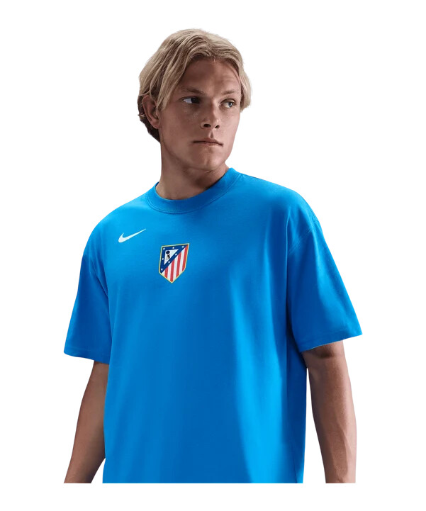 tričko nike atletico madrid t90 remix modré f406