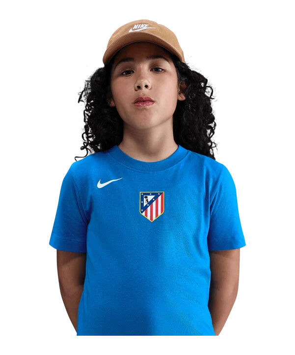 dětské tričko nike atletico madrid t90 remix modré f406
