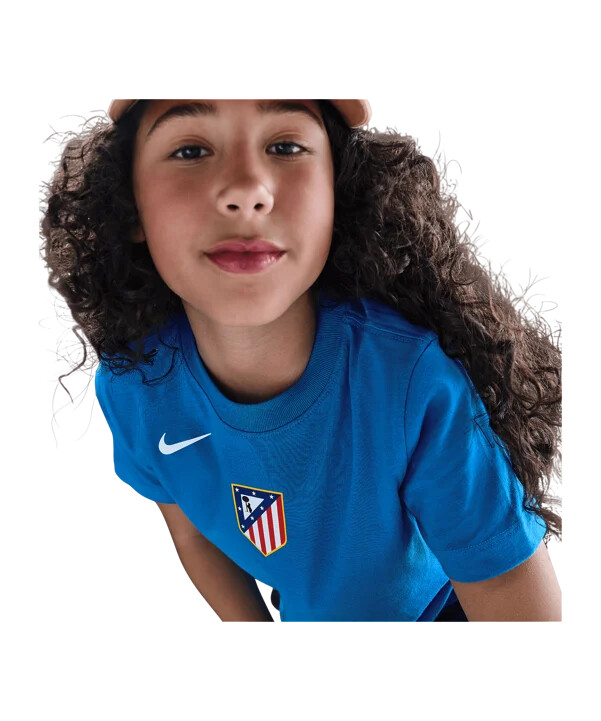 dětské tričko nike atletico madrid t90 remix modré f406
