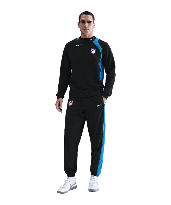 mikina nike atlético madrid t90 černá f010