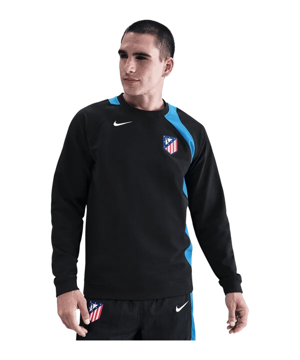 mikina nike atlético madrid t90 černá f010