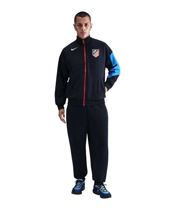 bunda nike atlético madrid anthem černá f010