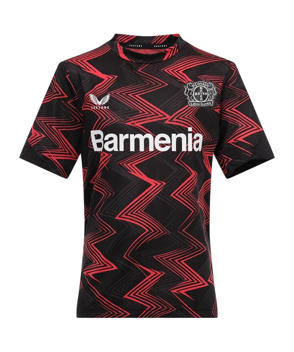 dětské tričko castore bayer 04 leverkusen league matchday černé f015