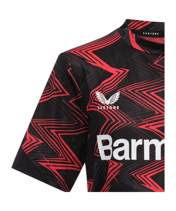 dětské tričko castore bayer 04 leverkusen league matchday černé f015