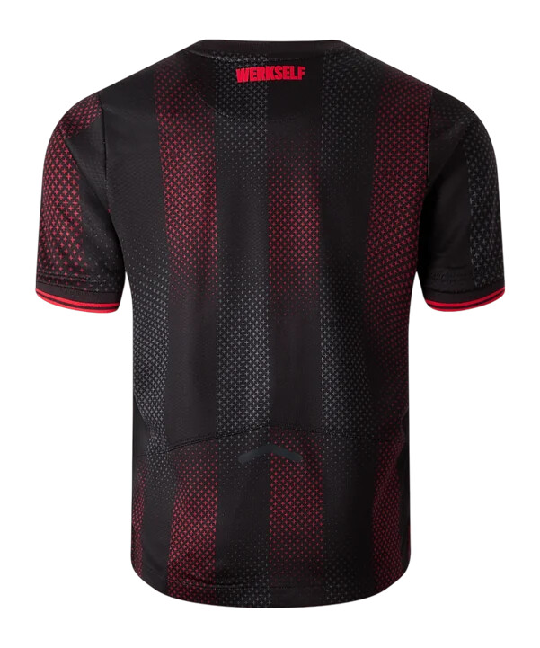 dětský domácí dres new balance bayer 04 leverkusen 20252026 červený
