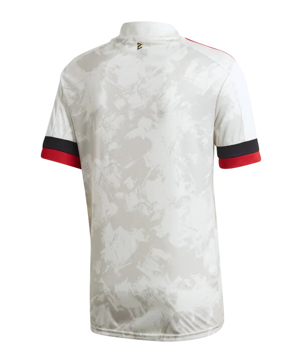 dětský venkovní dres adidas belgie em 2021 bílý