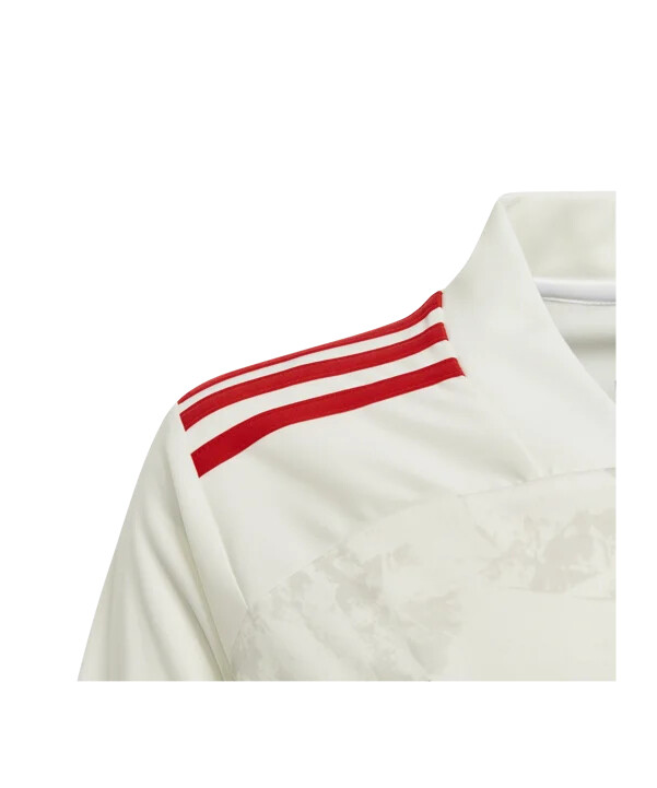 dětský venkovní dres adidas belgie em 2021 bílý