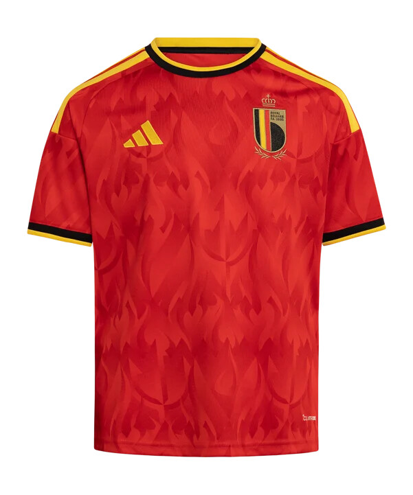 dětský domácí dres adidas belgie na mistrovství světa 2026 červený