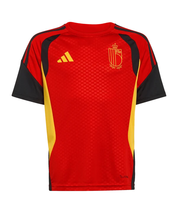 dětské tréninkové tričko adidas belgium tiro červené