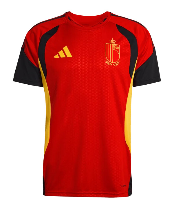 Červený tréninkový dres adidas belgium tiro