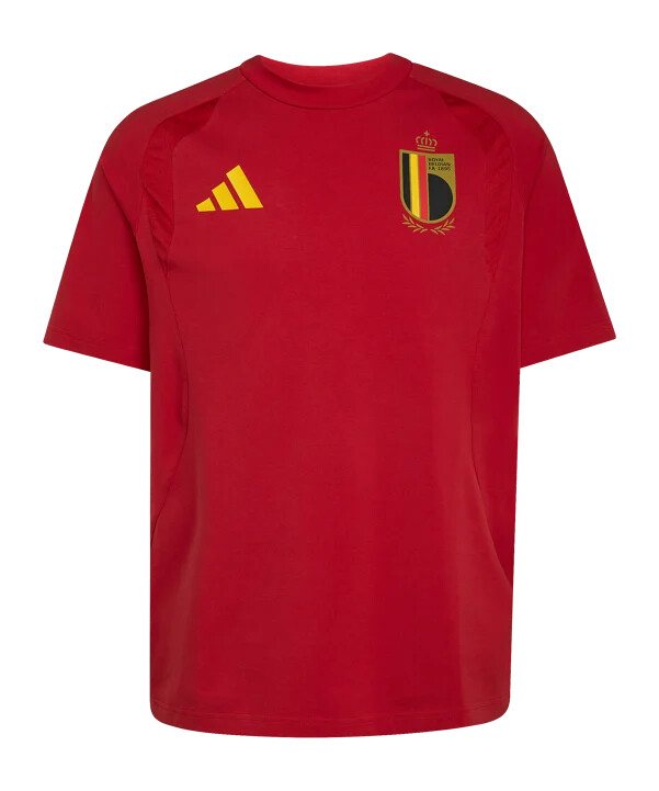 tričko adidas belgium tiro tech červené