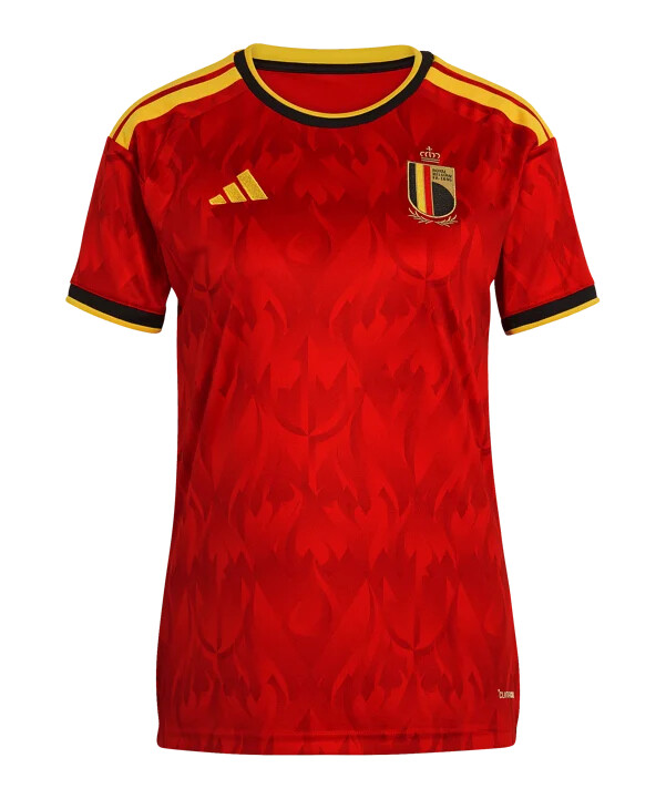 dámský domácí dres adidas belgie pro mistrovství světa 2026 červený