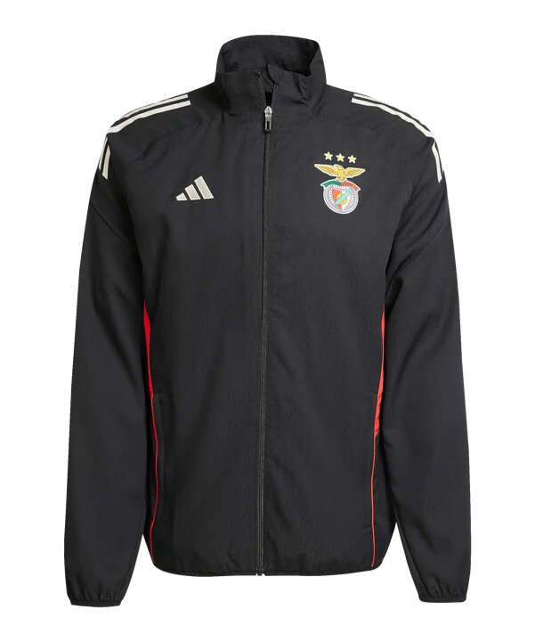 adidas benfica lisabon prezentační bunda Černá