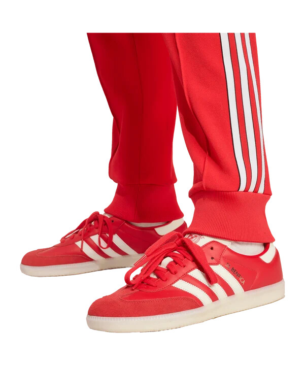 Červené tepláky adidas benfica lisbon terrace icons