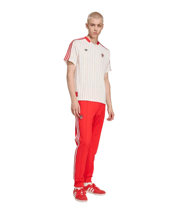 Červené tepláky adidas benfica lisbon terrace icons
