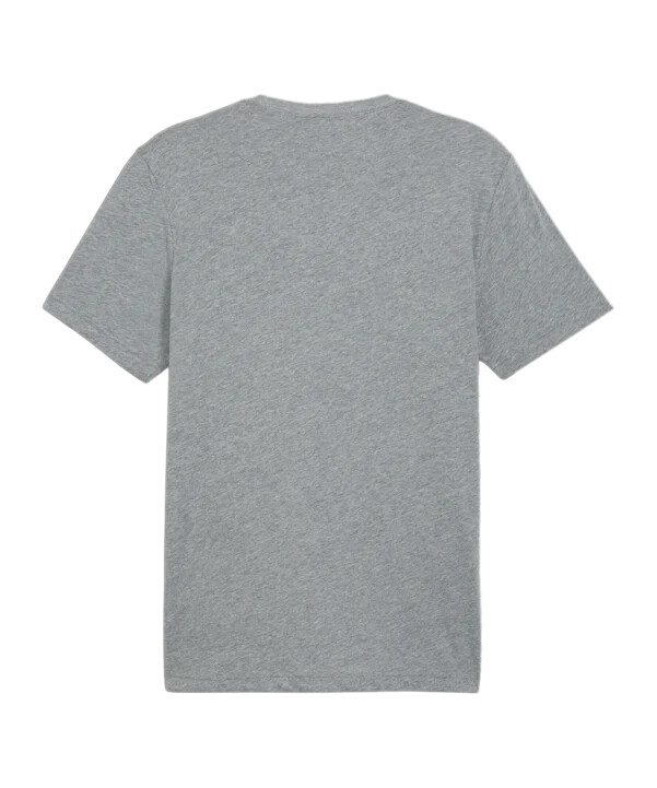 puma bvb dortmund essential t-shirt šedé f08