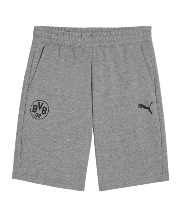 puma bvb dortmund essential short Šedá f08
