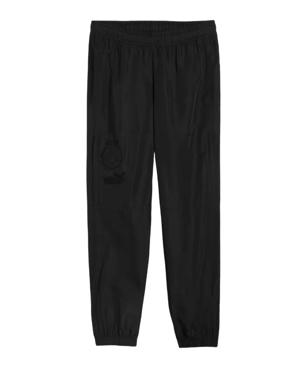 tréninkové kalhoty puma bvb dortmund ftblmonochrom černé f14