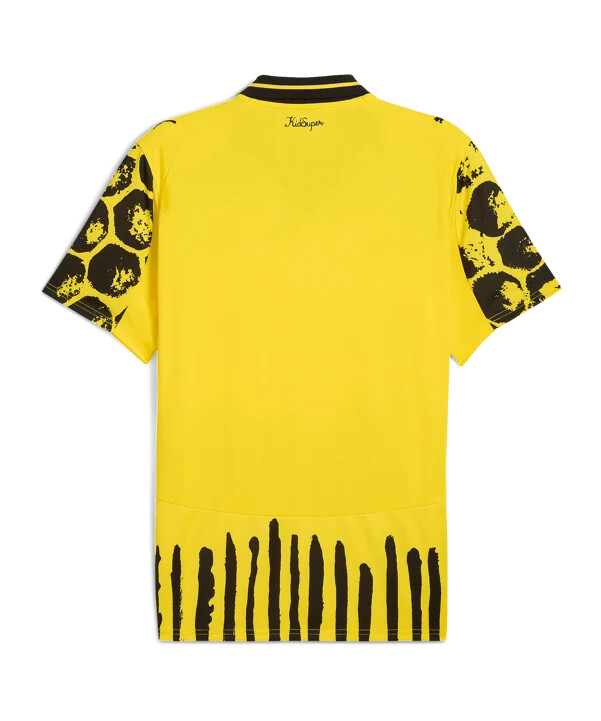 dětský dres puma borussia dortmund kidsuper se sponzorem mistrovství světa klubů 2025 žlutý f02