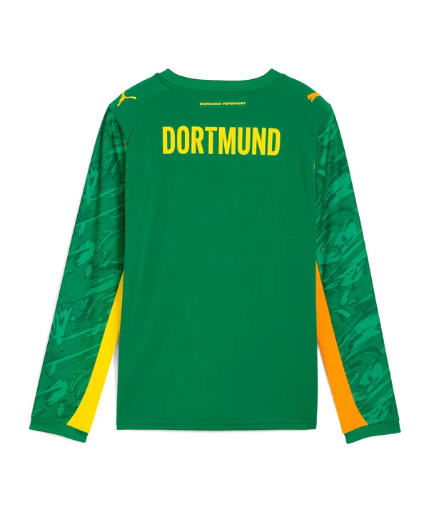 dětský brankářský dres puma borussia dortmund ls 20252026 zelený f98