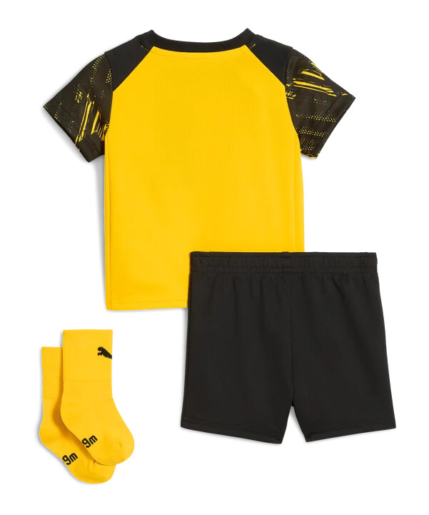 puma borussia dortmund domácí dres 20252026 dětský žlutý f01