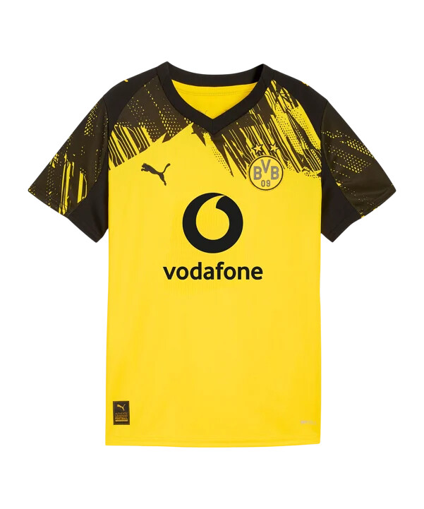 puma borussia dortmund dres domácí 20252026 dětský žlutý f01