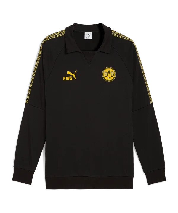 mikina puma borussia dortmund king černá f10