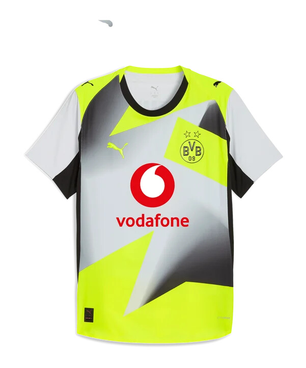 puma borussia dortmund authentic venkovní dres šedý f02