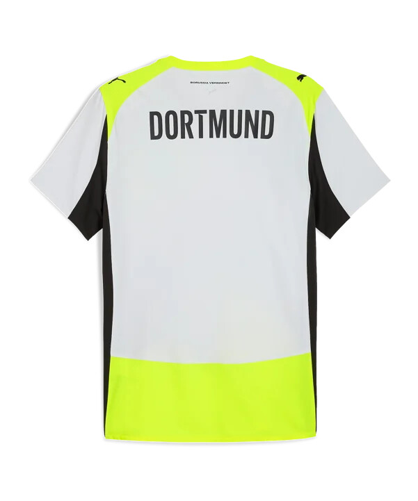 puma borussia dortmund authentic venkovní dres šedý f02