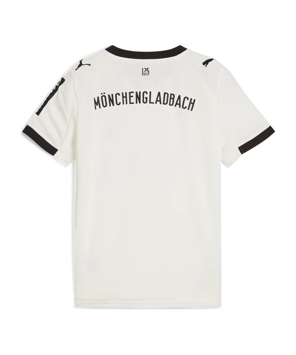 puma borussia mönchengladbach domácí dres 20252026 dětský bílý f01