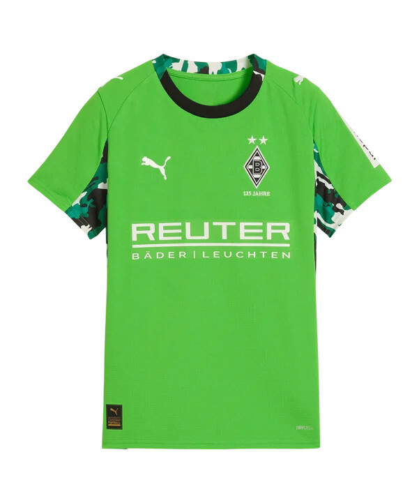 dětský venkovní dres puma borussia mönchengladbach 20252026 zelený f02