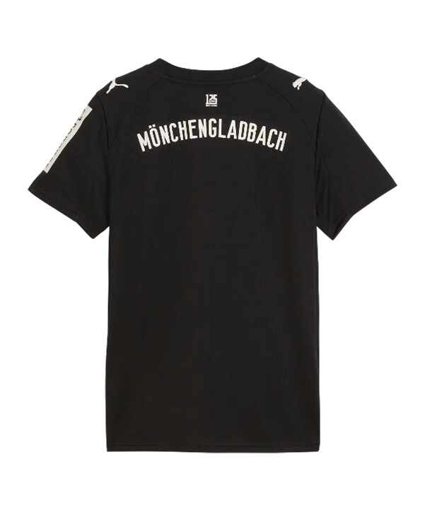 puma borussia mönchengladbach 3rd jersey 20252026 dětský černý f03