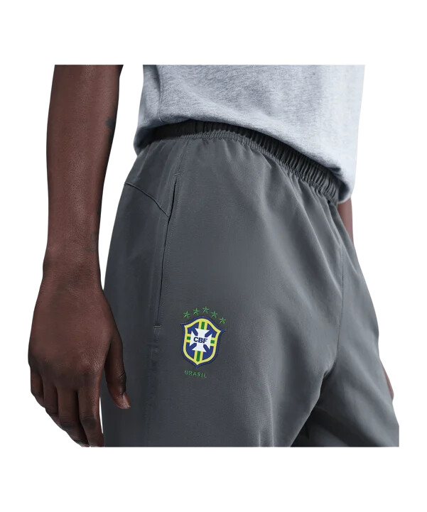 tréninkové kalhoty nike brazil reissue 2004 šedé f021