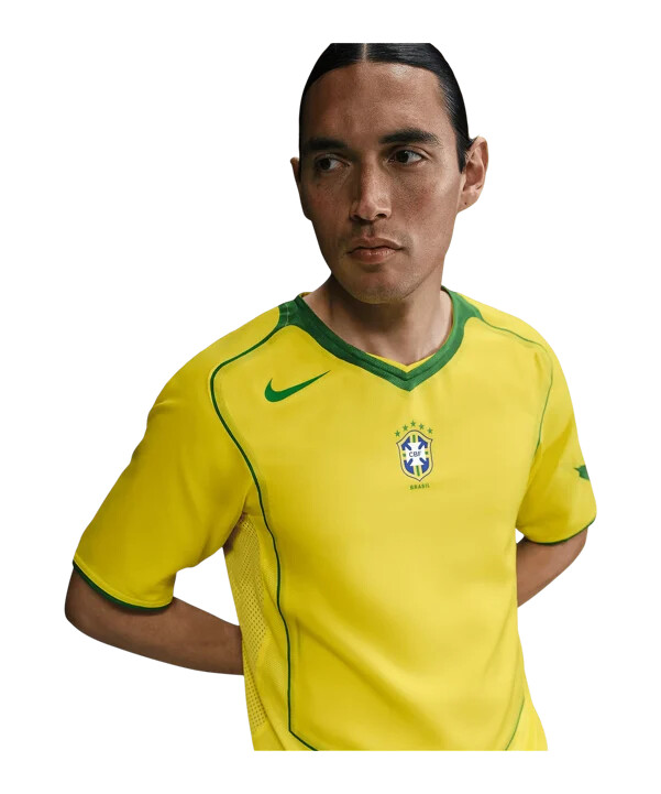dres nike brazil reissue 2004 žlutý f741