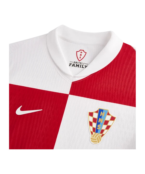 nike chorvatsko authentic home jersey em 2024 bílá Červená bílá f100
