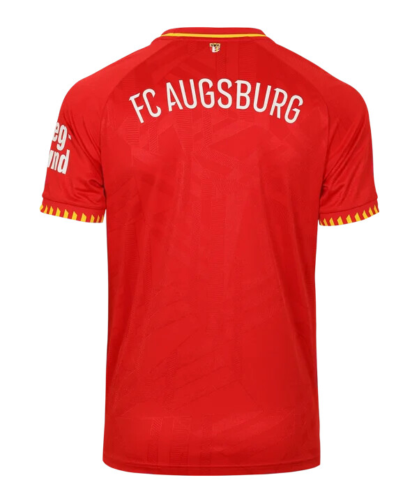 venkovní dres mizuno fc augsburg 20252026 červený f52
