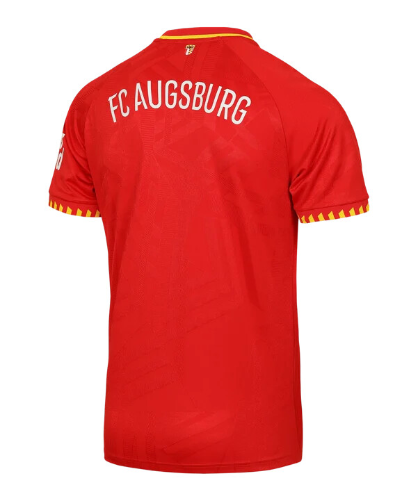 venkovní dres mizuno fc augsburg 20252026 červený f52