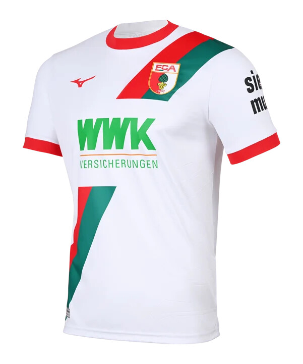 domácí dres mizuno fc augsburg 20252026 bílý f01