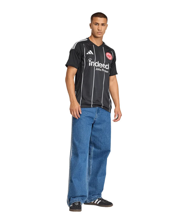 adidas eintracht frankfurt 4. dres 20252026 černý