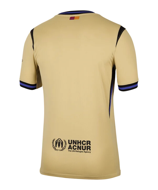 venkovní dres nike fc barcelona 20252026 zlatý f784