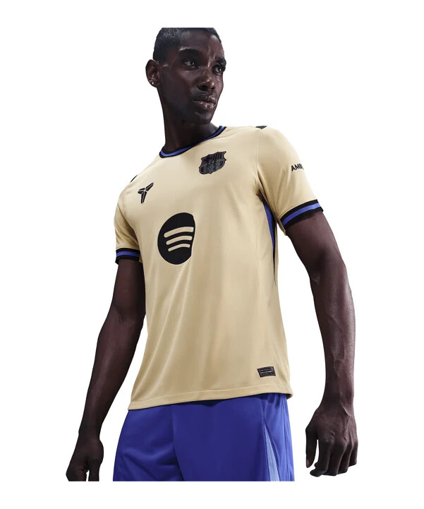 venkovní dres nike fc barcelona 20252026 zlatý f784