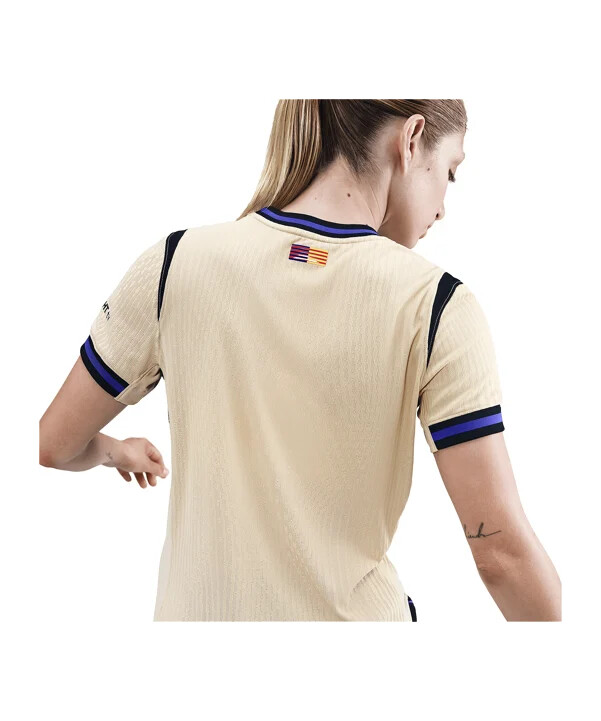 dámský venkovní dres nike fc barcelona authentic 20252026 zlatý f783